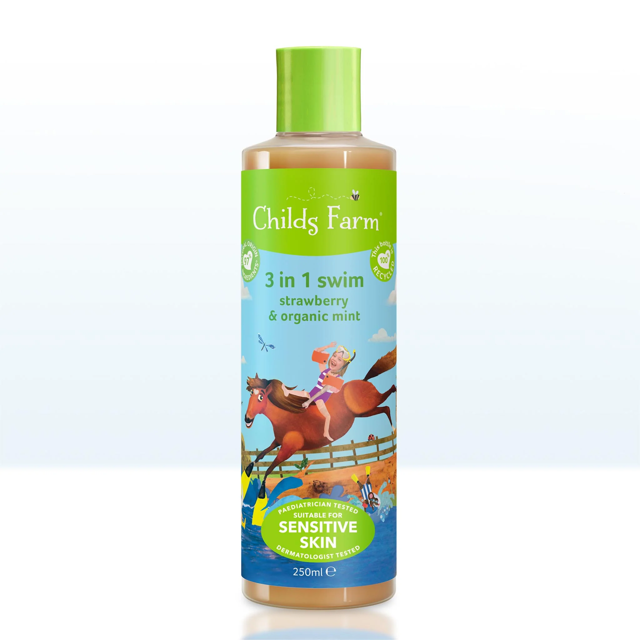 Childs Farm 3 in 1 swim strawberry & organic mint - Image 8