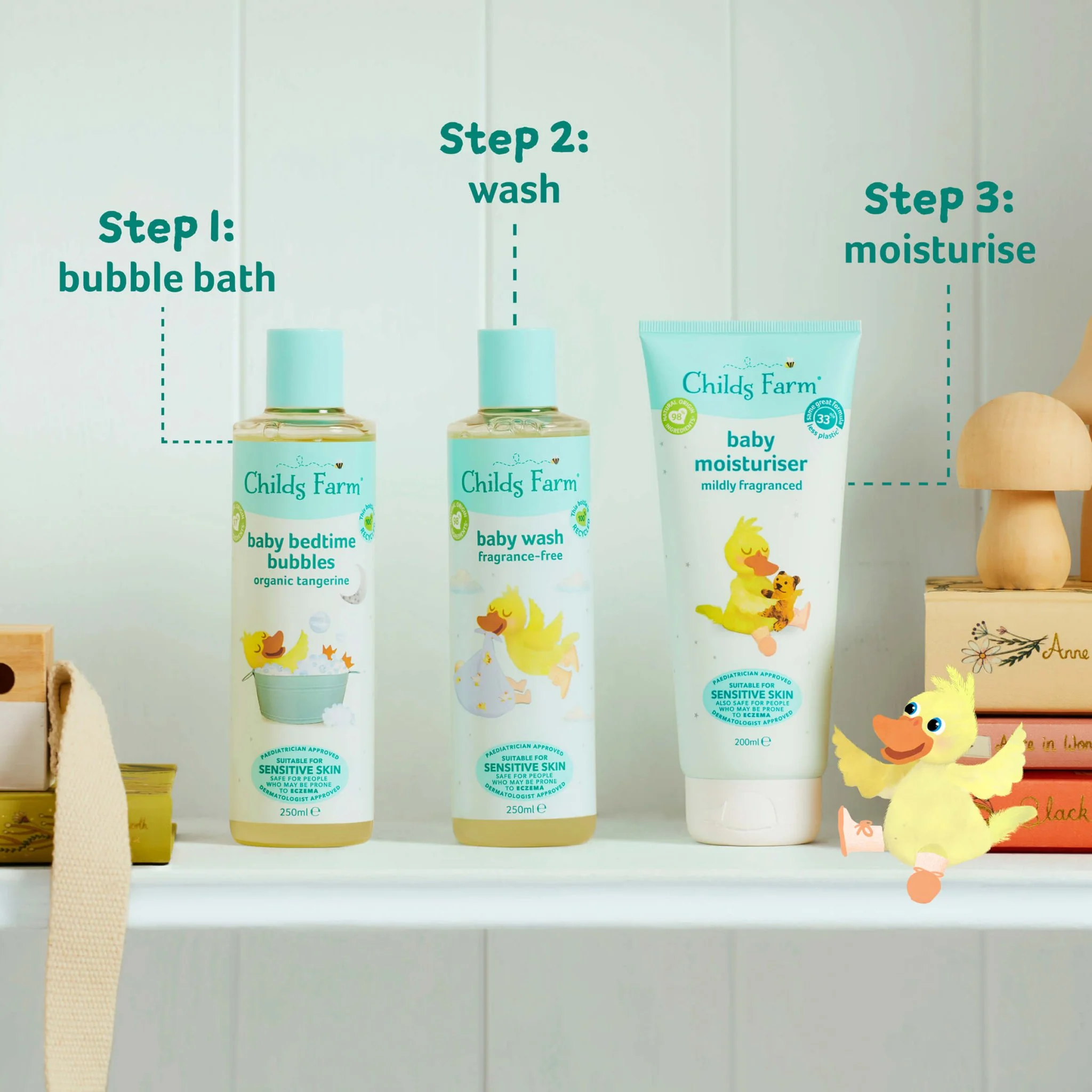 Childs Farm baby moisturiser mildly fragranced - Image 6