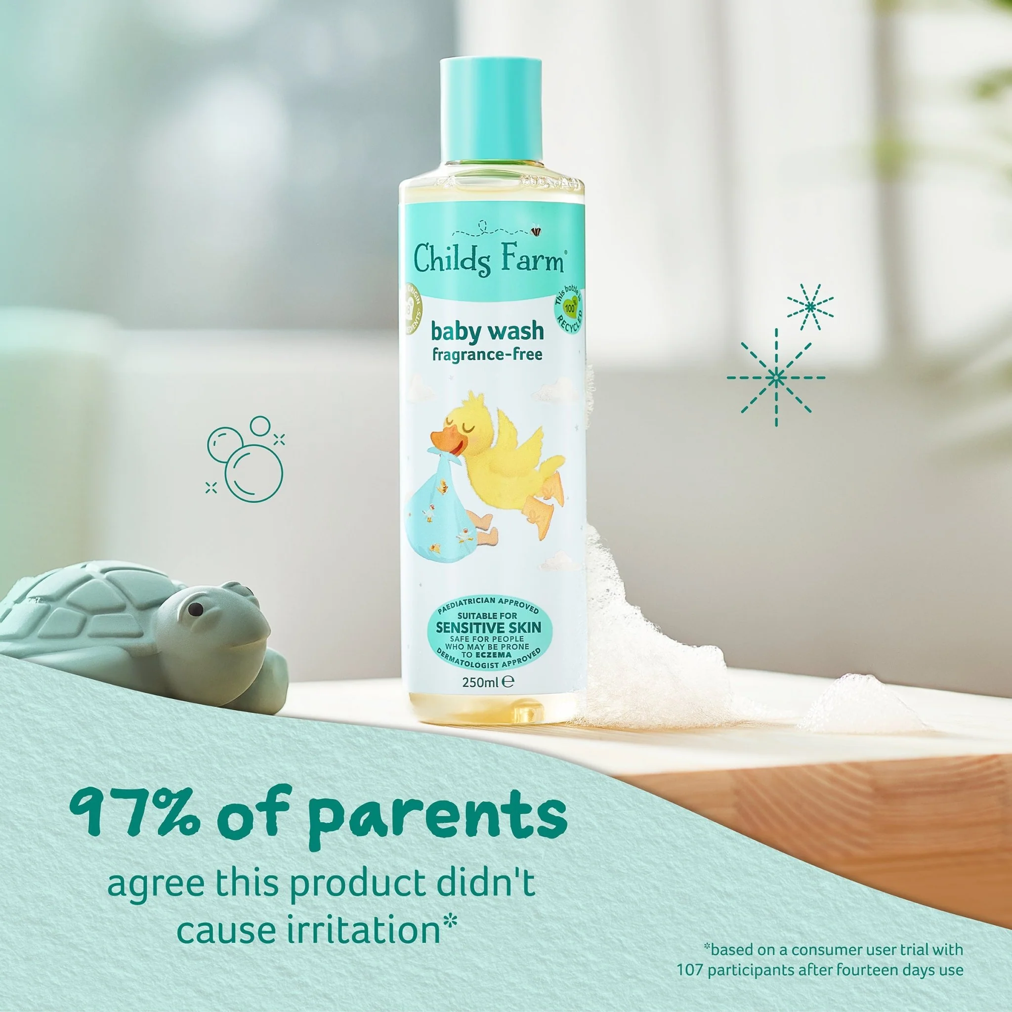 Childs Farm baby wash fragrance-free - Image 3