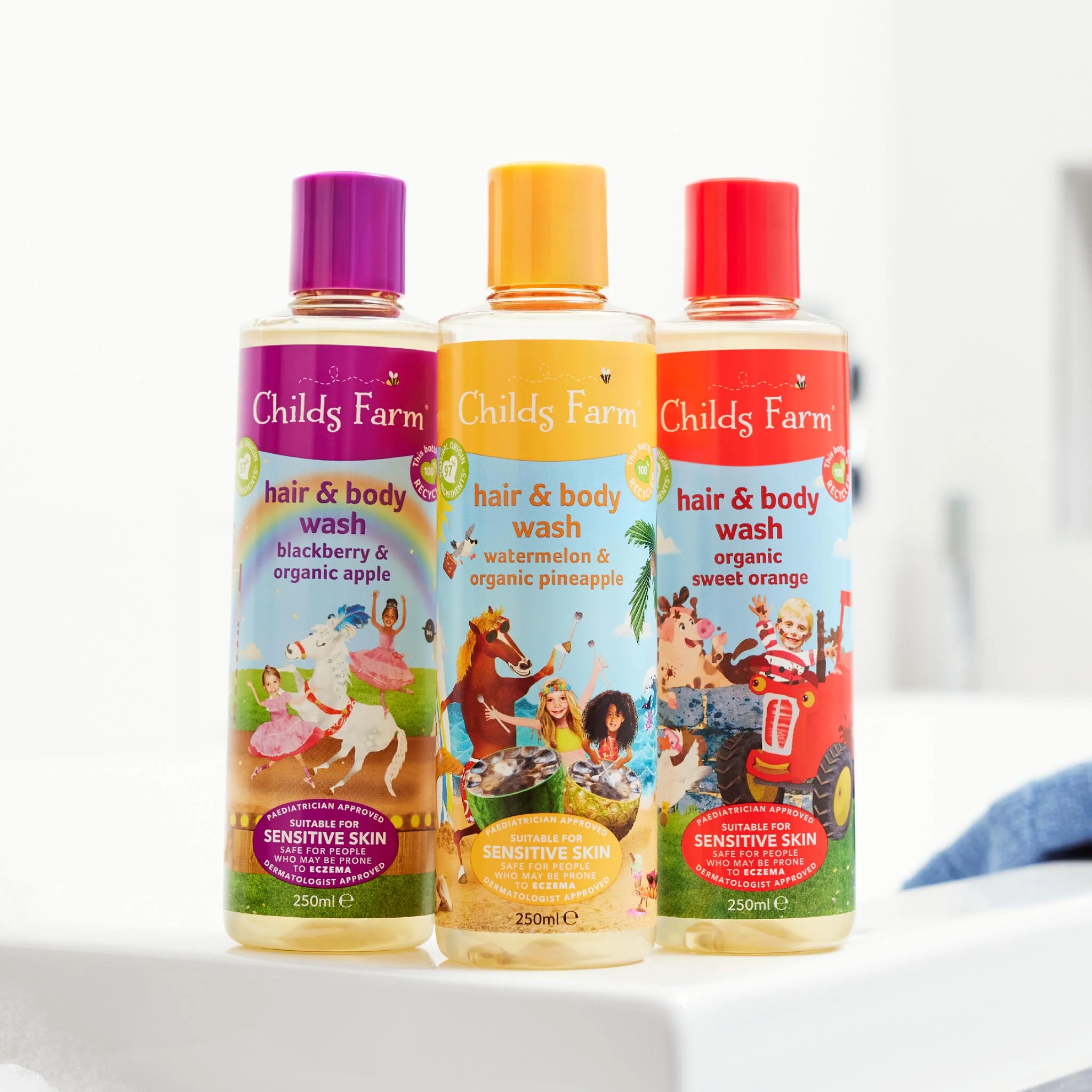 Childs Farm hair & body wash organic sweet orange - Image 11