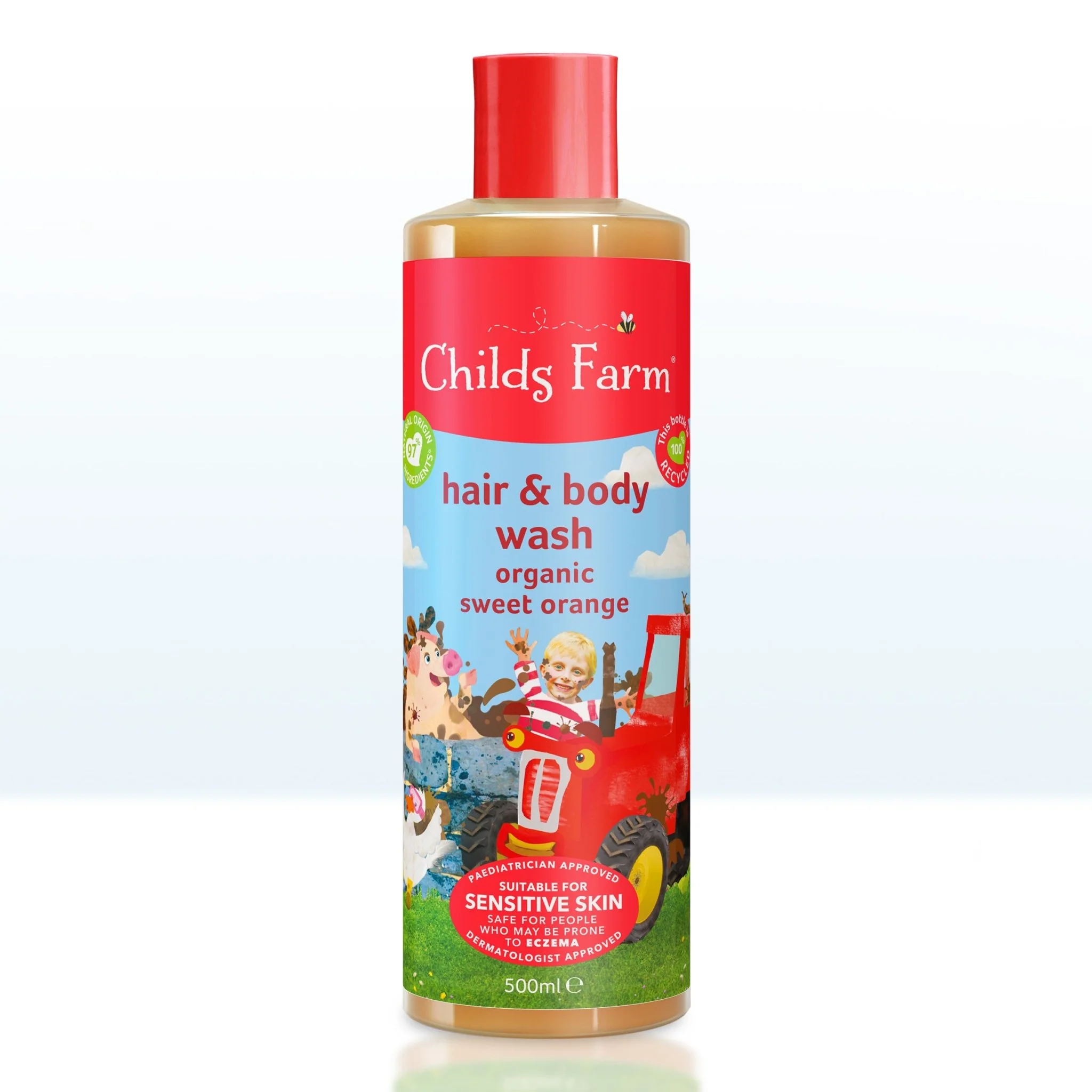 Childs Farm hair & body wash organic sweet orange - Image 7