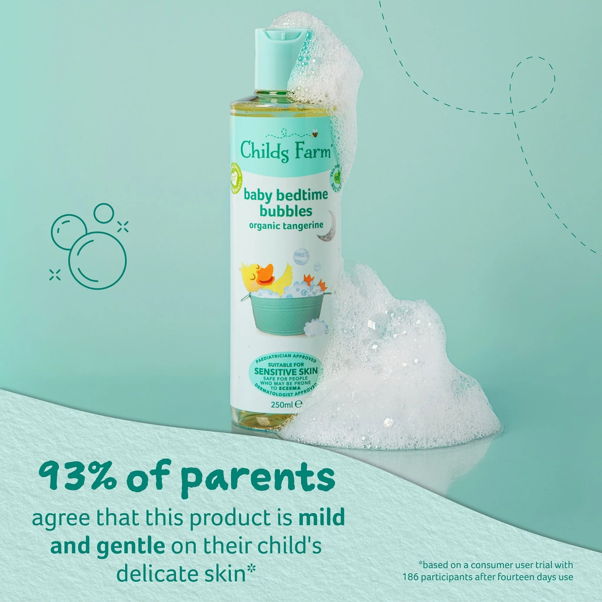 [STAFF] baby bedtime bubbles organic tangerine - Image 3